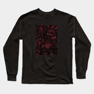 Kurohige Illustration Long Sleeve T-Shirt